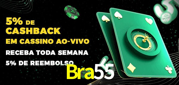 Promoções do cassino ao Vivo Bra55